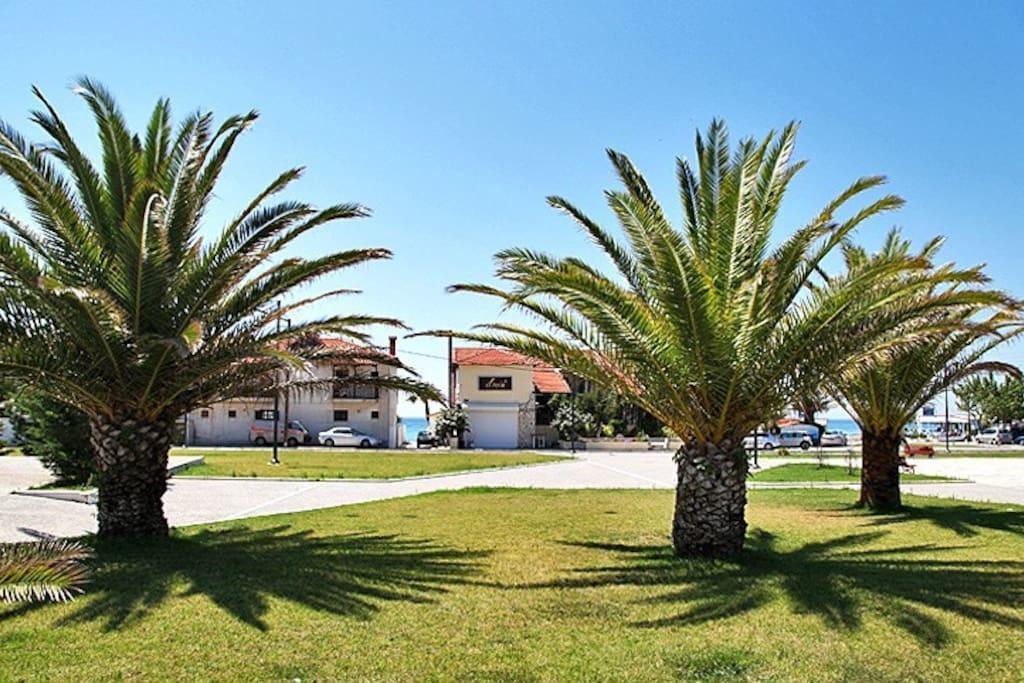 Giorgos Apartments Szkála Fúrkasz Kültér fotó
